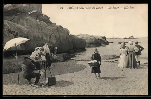 AK Trégastel /Côtes du-Nord, La Plage