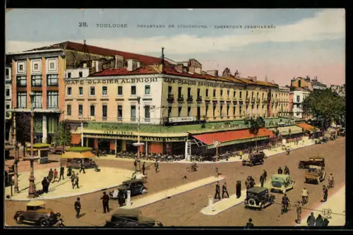 AK Toulouse, Boulevard de Strasbourg, Carrefour Jean-Jaurès