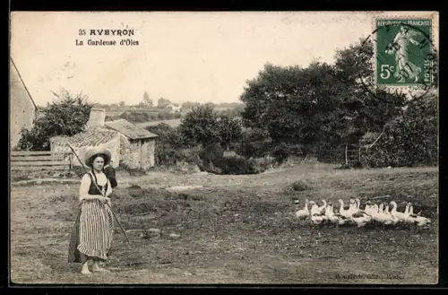AK Aveyron, La Gardeuse d`Oies