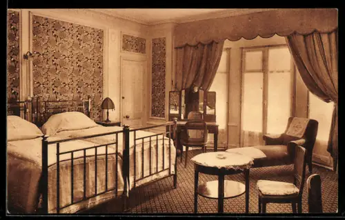 AK Nice, Hotel Ruhl et des Anglais, Chambre à coucher