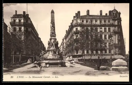 AK Lyon, Le Monument Carnot