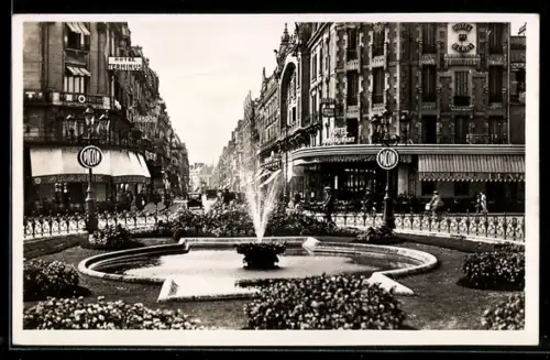 AK Orléans, Square Albert-1er, Rue de la République