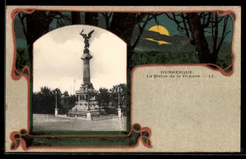 AK Dunkerque, La Statue de la Victoire