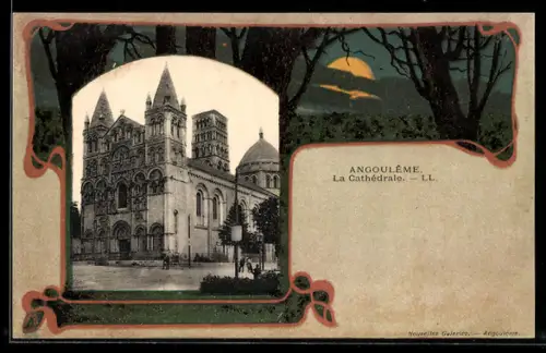 AK Angoulême, La Cathédrale