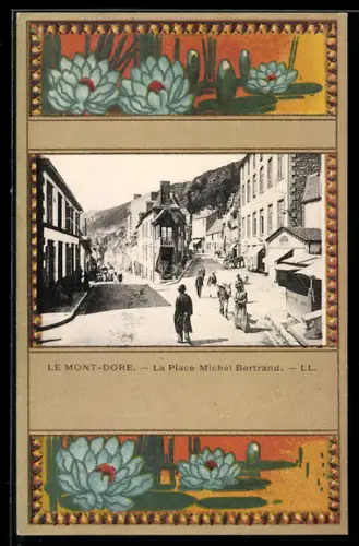 AK Le Mont-Dore, La Place Michel Bertrand