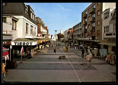 AK Westerland /Sylt, Blick in die Friedrichstrasse