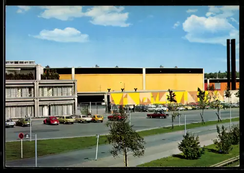 AK Nürnberg, Strasse am Messezentrum Langwasser