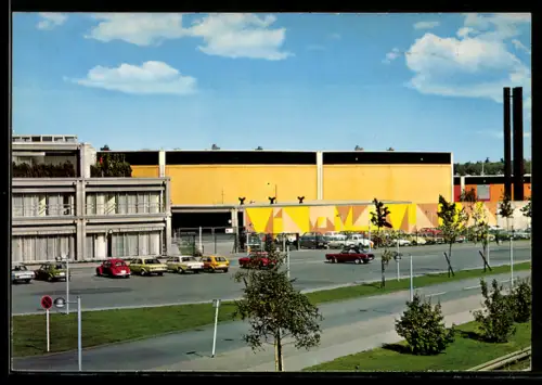 AK Nürnberg, Strasse am Messezentrum Langwasser