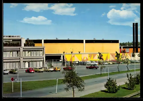 AK Nürnberg, Strasse am Messezentrum Langwasser