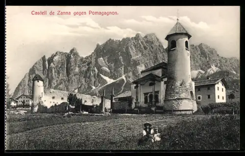 AK Cortina, Castell de Zanna gegen Pomagagnon