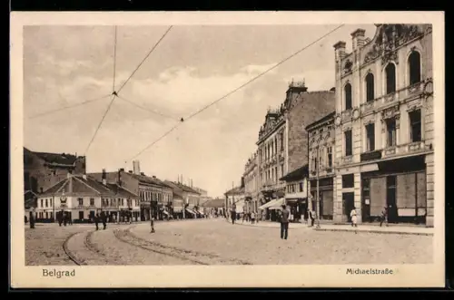 AK Belgrad, Blick in die Michaelstrasse
