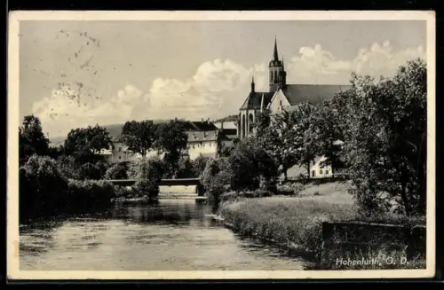 AK Hohenfurth, Ortsansicht