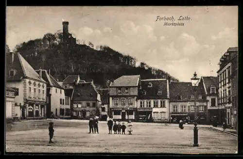 AK Forbach, Marktplatz