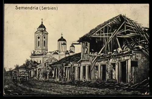 AK Semendria, Zerfallenes Haus