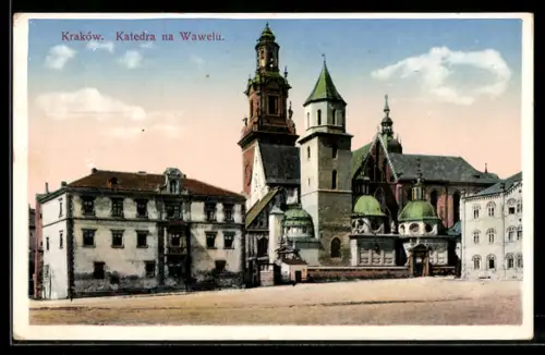AK Krakau-Krakow, Katedra na Wawelu