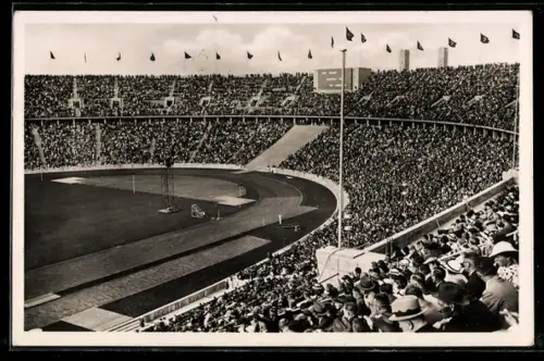 AK Berlin, Olympia, Reichssportfeld, Deutsche Kampfbahn