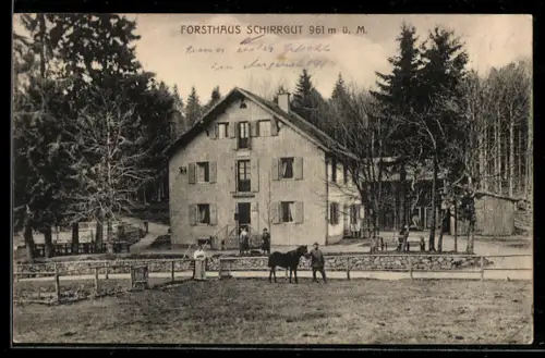 AK Breitenbach, Forsthaus Schirrgut
