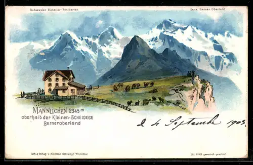 AK Kleine Scheidegg, Männlichen