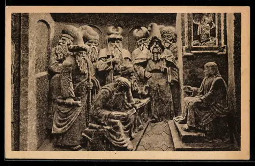 AK Wieliczka, Fragment der Kapelle der Heiligen Kinga