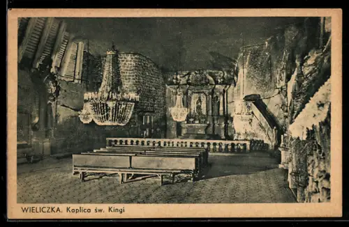 AK Wieliczka, Kaplica sw, Kingi