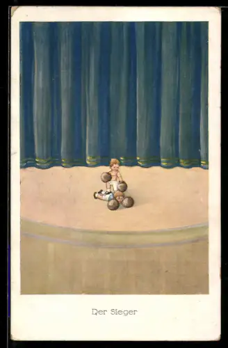 AK De overwinnaar, Boxer vor grossem Vorhang