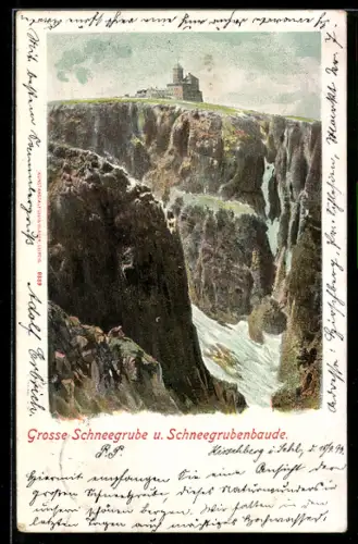 AK Schneegrubenbaude, Berghütte Grosse Schneegrube