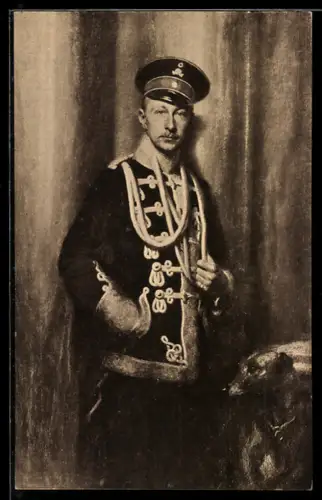 AK Kronprinz Wilhelm von Preussen in Uniform