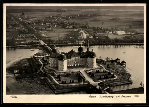 Foto-AK Walter Hahn, Dresden, NR 10074: Dresden, Schloss Moritzburg