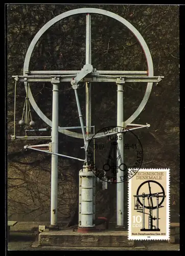 Maximum-AK Technische Denkmal-Dampfmaschinen, Bock-Dampfmaschine Gera 1833