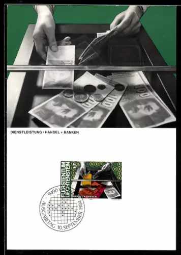 Maximum-AK Vaduz /Liechtenstein, Dienstleistung, Handel + Banken, Ausgabe 10. September 1984