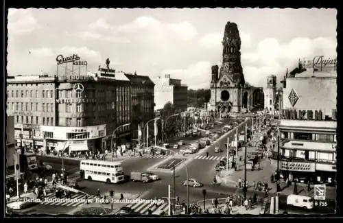 AK Berlin, Kurfürstendamm, Ecke Joachimsthalerstrasse