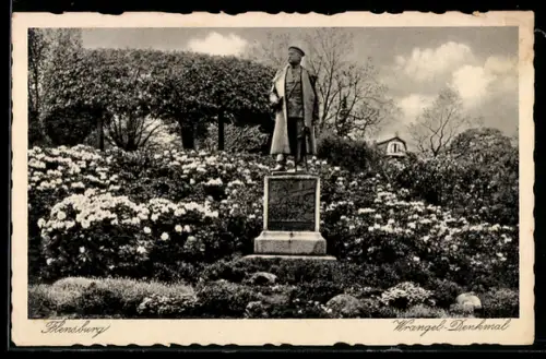 AK Flensburg, Wrangel-Denkmal