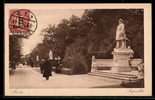 AK Berlin-Tiergarten, Siegesallee