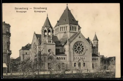 AK Strasbourg, La Synagogue