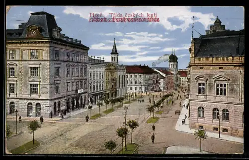 AK Plzen, Ferdinandova trida, Ferdinandstrasse