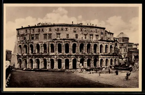 AK Roma, Theater des Marcellus nahe am jüdischen Viertel