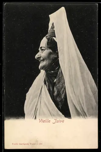 AK Une vieille juive