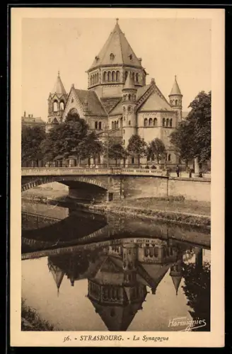 AK Strasbourg, La Synagogue