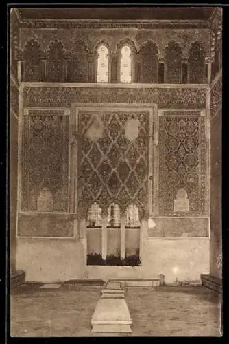 AK Toledo, Detalle de la Sinagoga, in der Synagoge