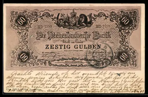 AK De Nederlandsche Bank, Zestig Gulden