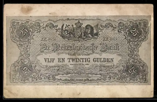 AK Niederlande, Niederländischer Geldschein