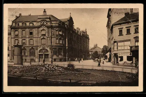 AK Hof, Strasse am Oberen Tor