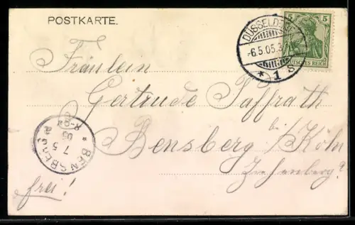 AK Düsseldorf, Neues Rheinufer