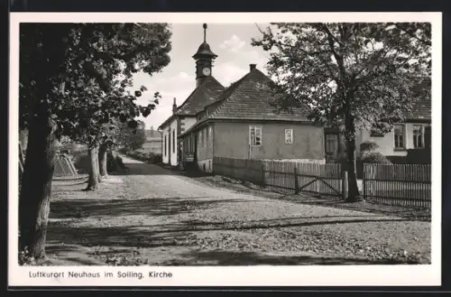 AK Neuhaus, Blick auf Kirche