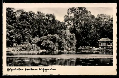 AK Holzminden, Partie im Teichgarten