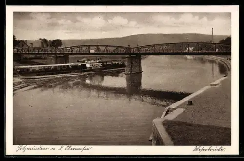 AK Holzminden a. d. Oberweser, Weserbrücke