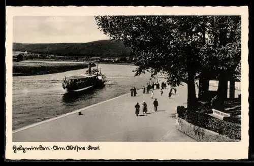 AK Holzminden, Partie am Weser-Kai