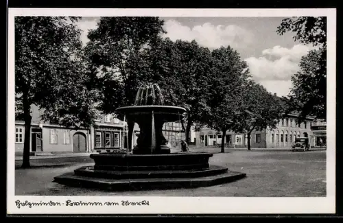 AK Holzminden, Brunnen am Markt