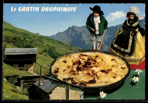 AK Le Gratin Dauphinois, Speise und Rezept