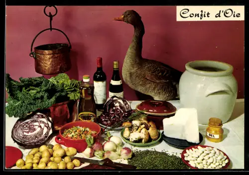 AK Confit d`Oie, Speise und Rezept